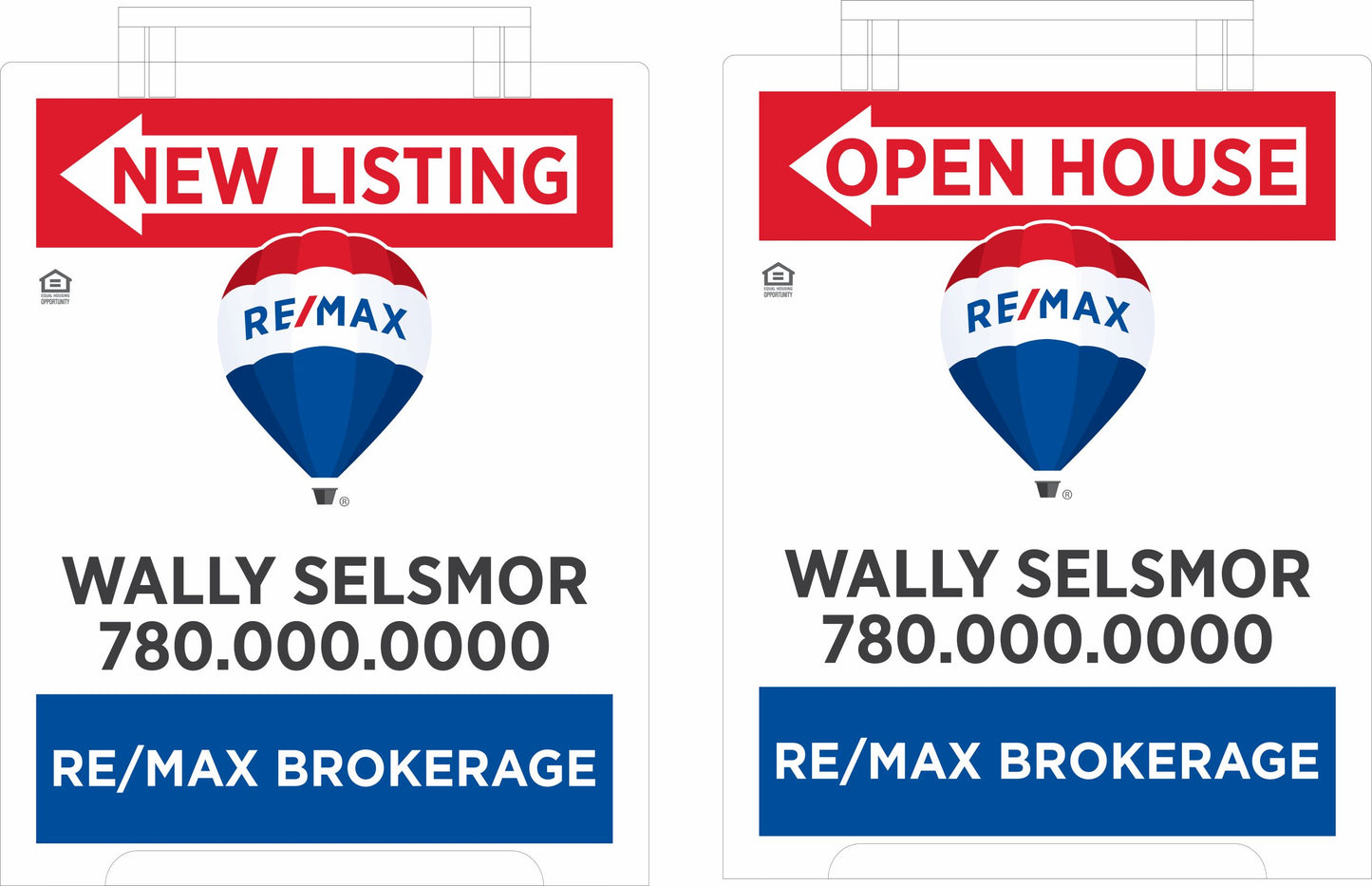 Re/Max Sandwich Board Sign - Small