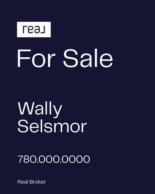 REAL Broker Real Estate For Sale Sign option E