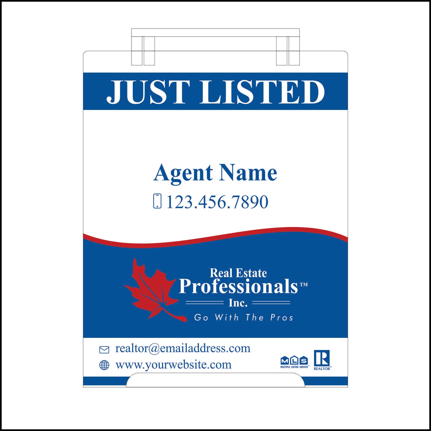 Sandwich Board Sign - Small REPI OPTION 1