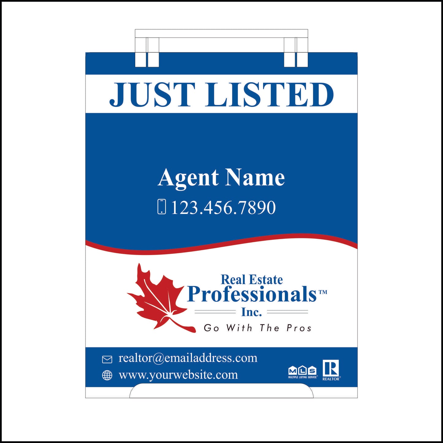Sandwich Board Sign - Small REPI OPTION 2