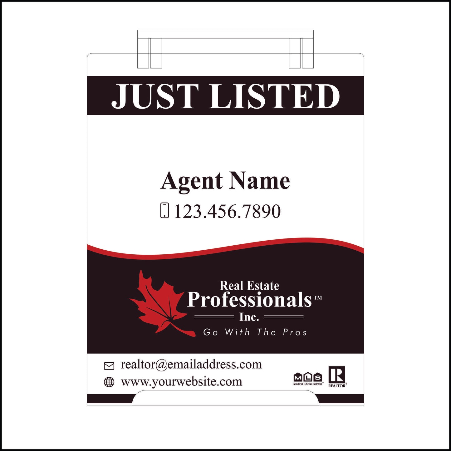 Sandwich Board Sign - Small REPI OPTION 3