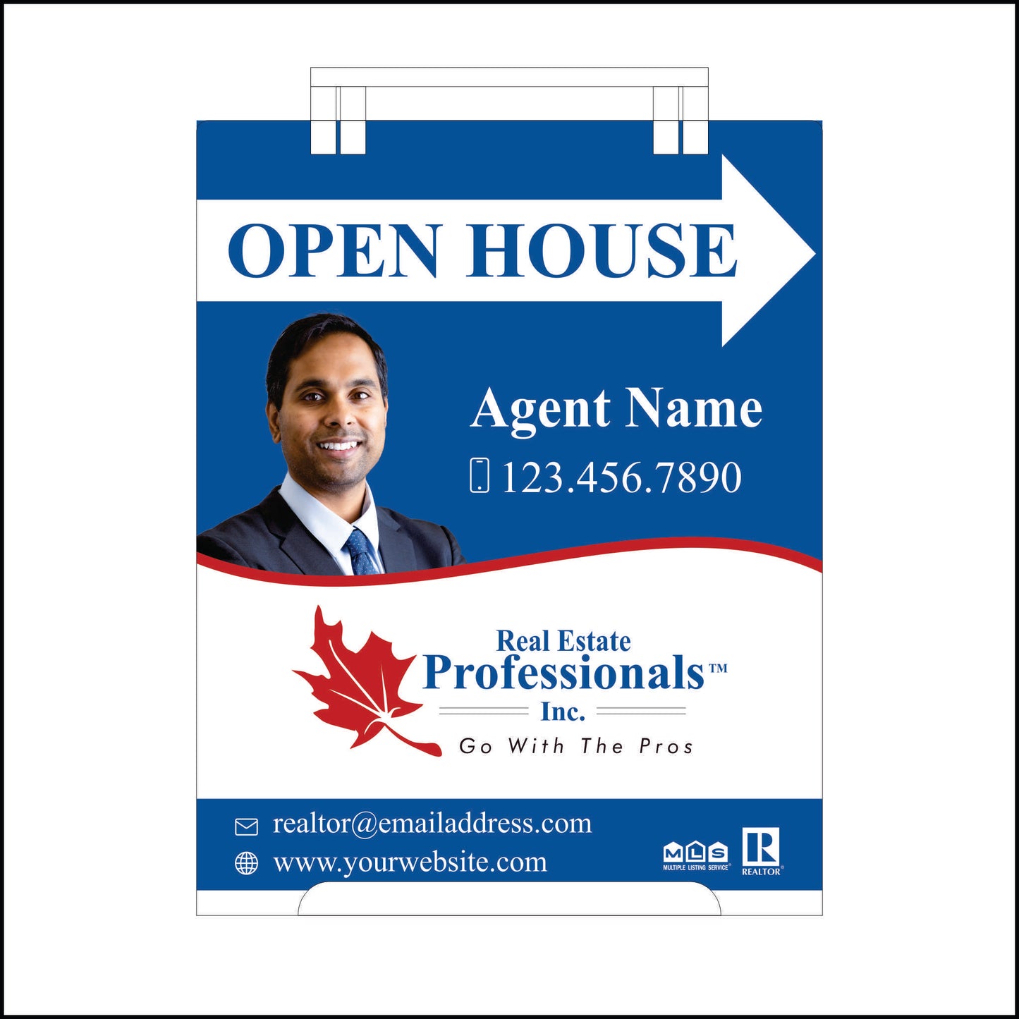 Sandwich Board Sign - Small REPI OPTION 2