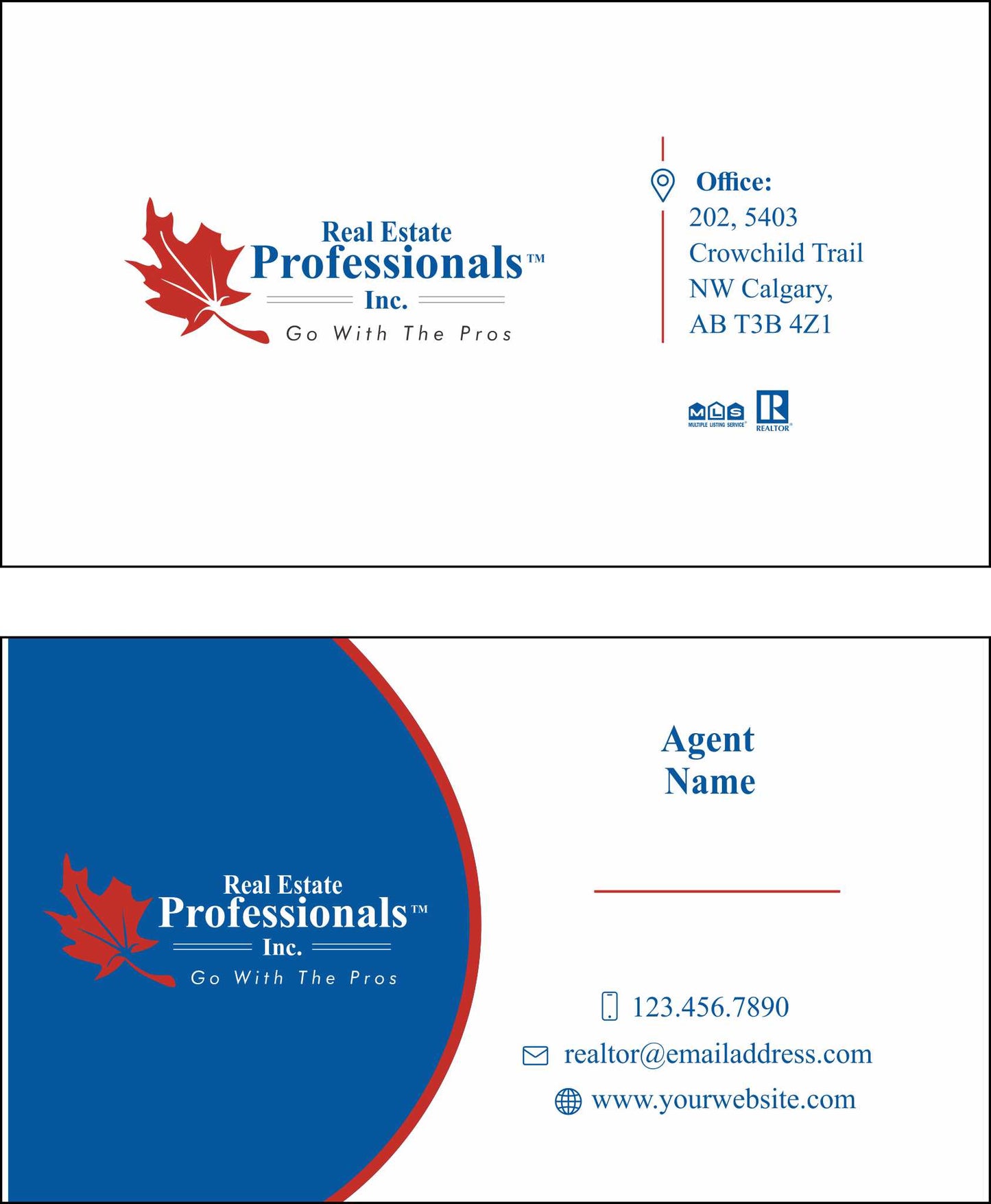 Business Cards REPI OPTION 1