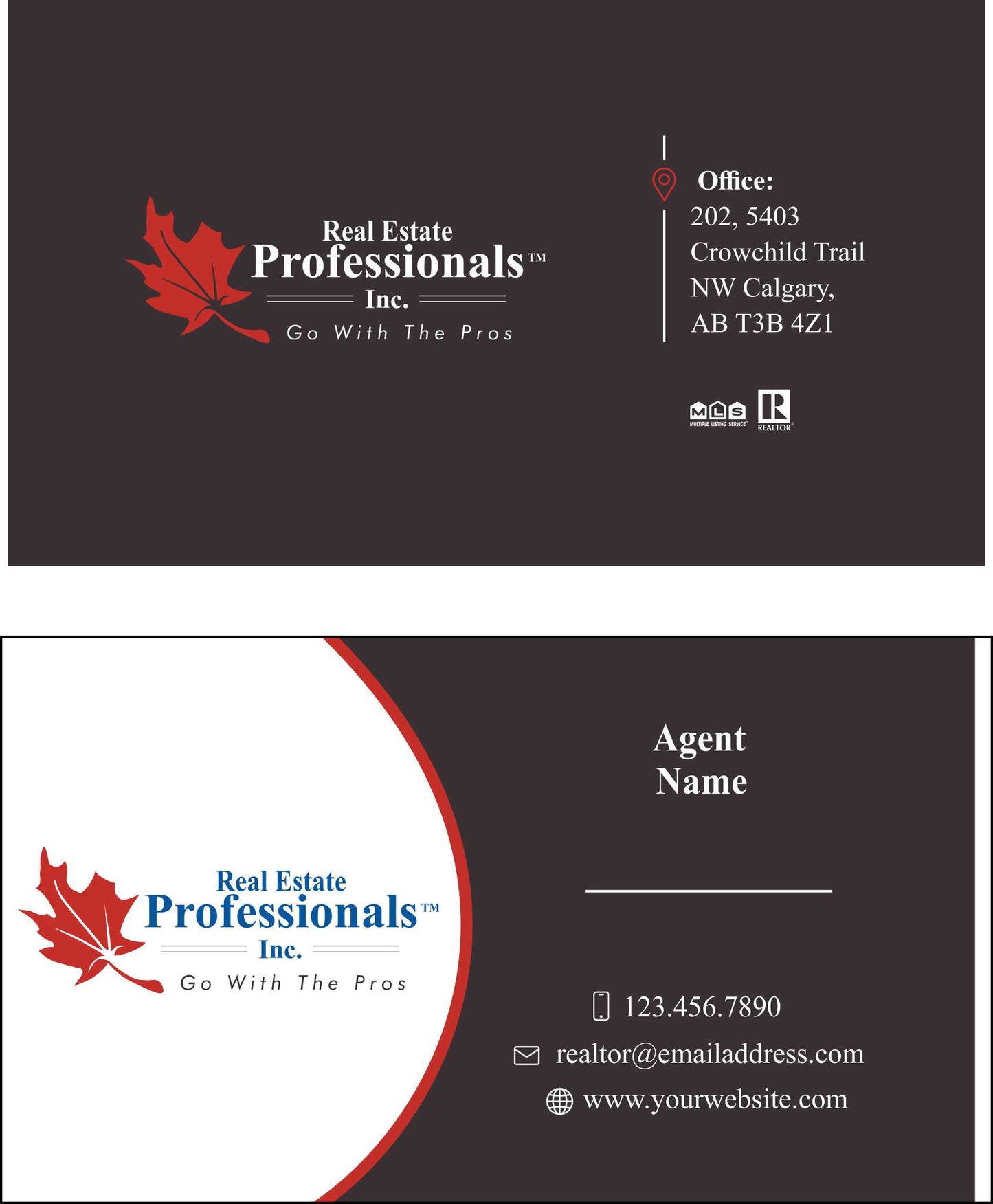 Business Cards REPI OPTION 3
