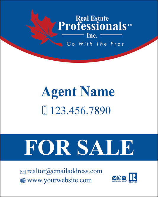 REPI Real Estate Sign Professionals Inc. For Sale panel option 1