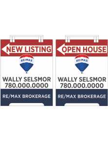Remax sandwich board 19x24 intecel 4-sided