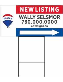 Re/Max Direction Yardsign - New Listing