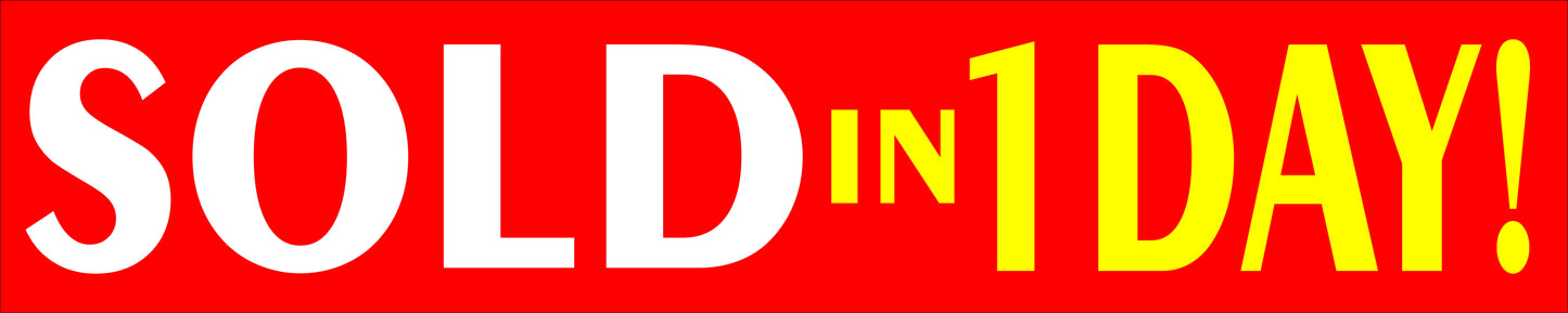 For Sale Sign Topper