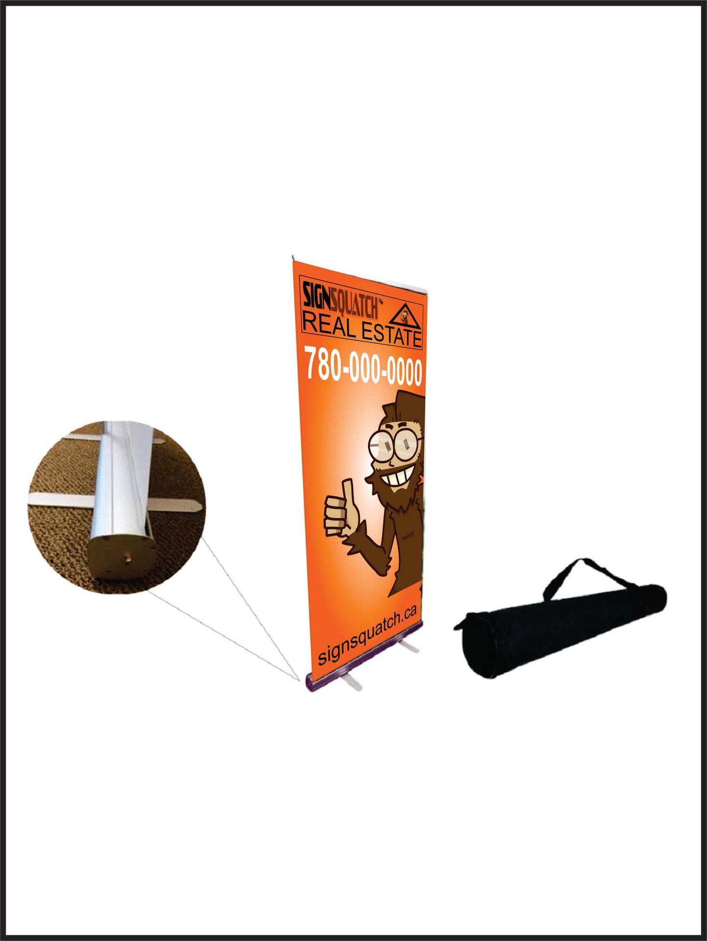 Retractable Pull-Up Banner